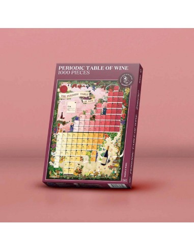 1000 Piece Puzzle - Periodic Table of Wine